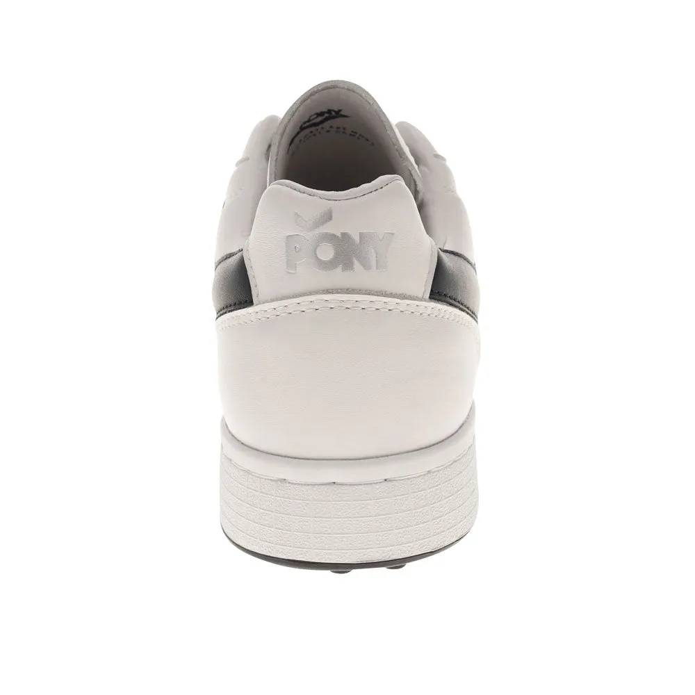 PONY Mens Madrid 82 Genuine Leather Premium Lace Up Athletic Sneaker Shoe