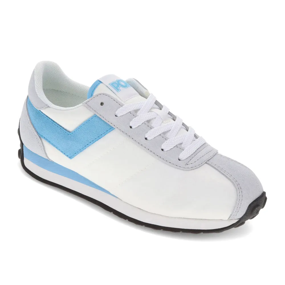 PONY Mens Run 78 Genuine Suede and Nylon Premium Lace Up Athletic Sneaker Shoe