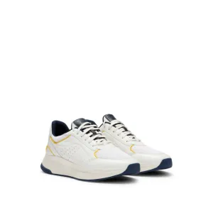 Porsche x  perforated-leather trainers with ridged outsole