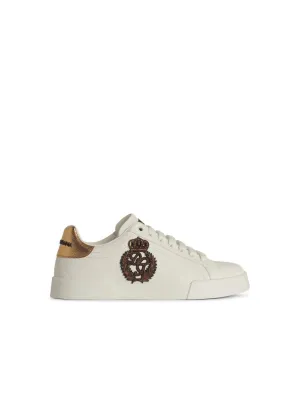 Portofino' White Leather Sneakers