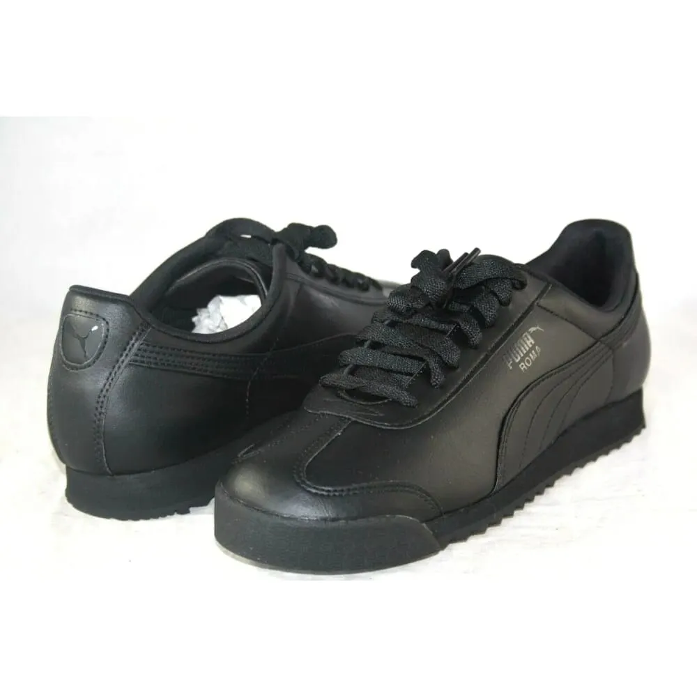 Puma Roma Basic Black-Black  353572-17 Men's