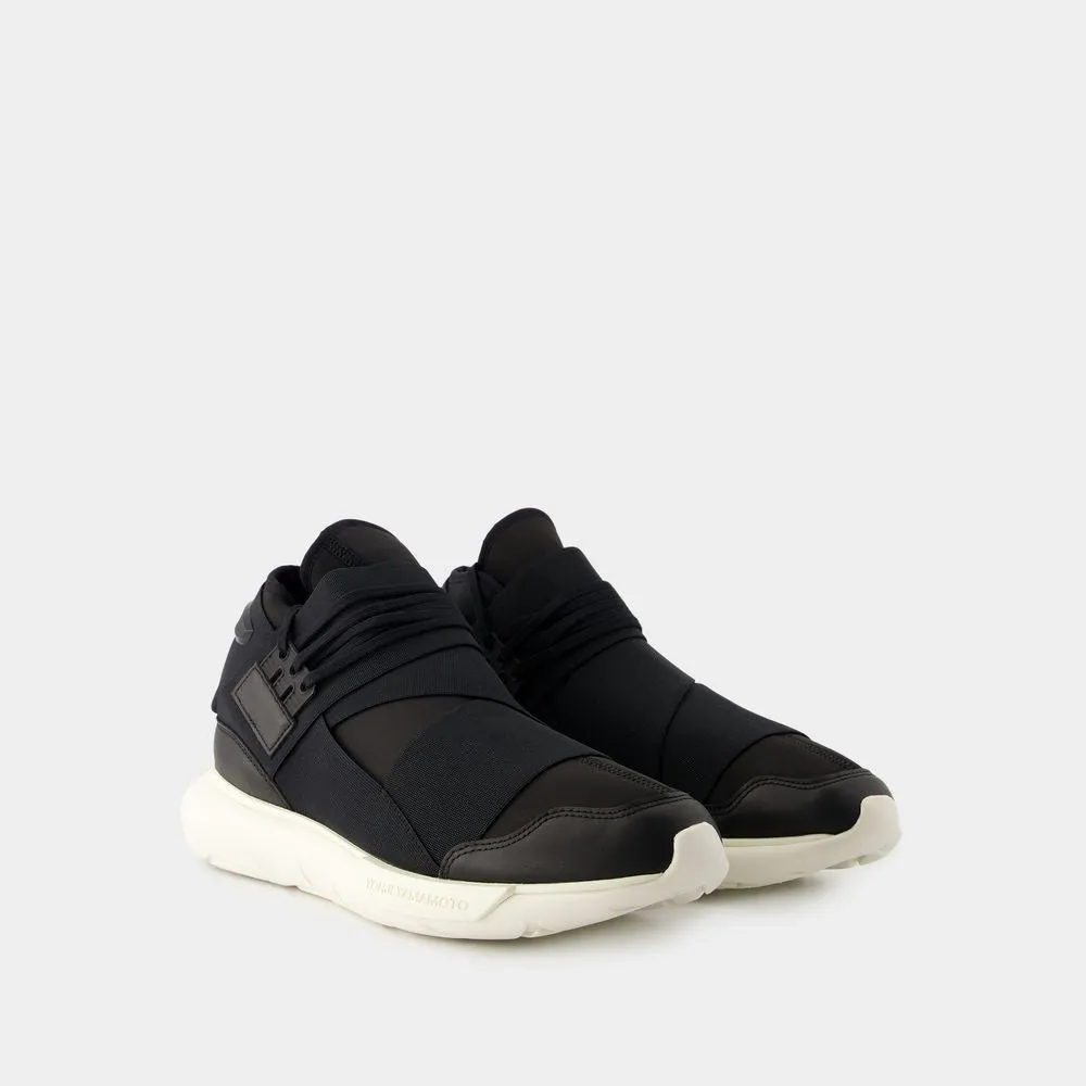 Qasa Sneakers - Leather - Black