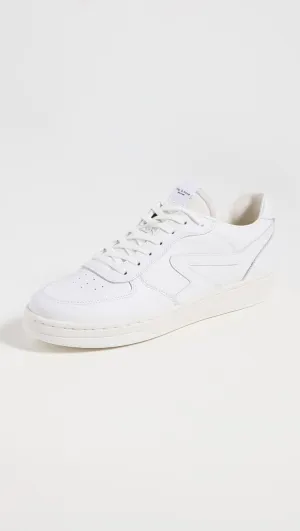 Rag & Bone Men's Retro Court Sneakers, White White Lace Up leather Shoes