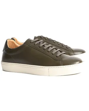 Reiss Finley Leather Sneaker