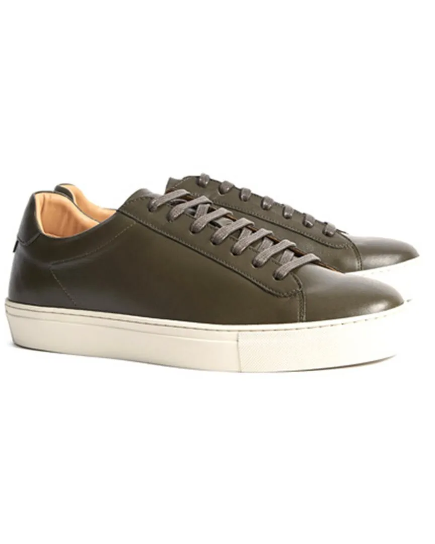 Reiss Finley Leather Sneaker