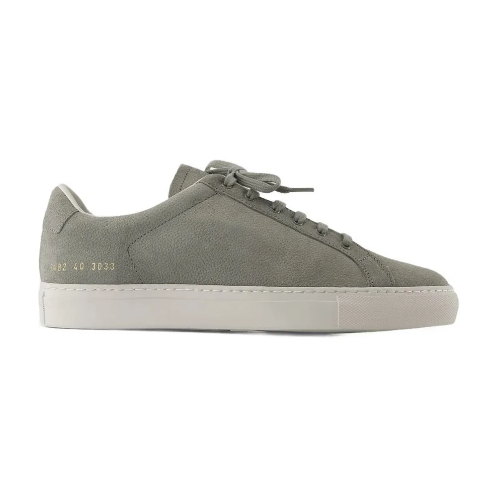 Retro In Suede Sneakers - Leather - Green