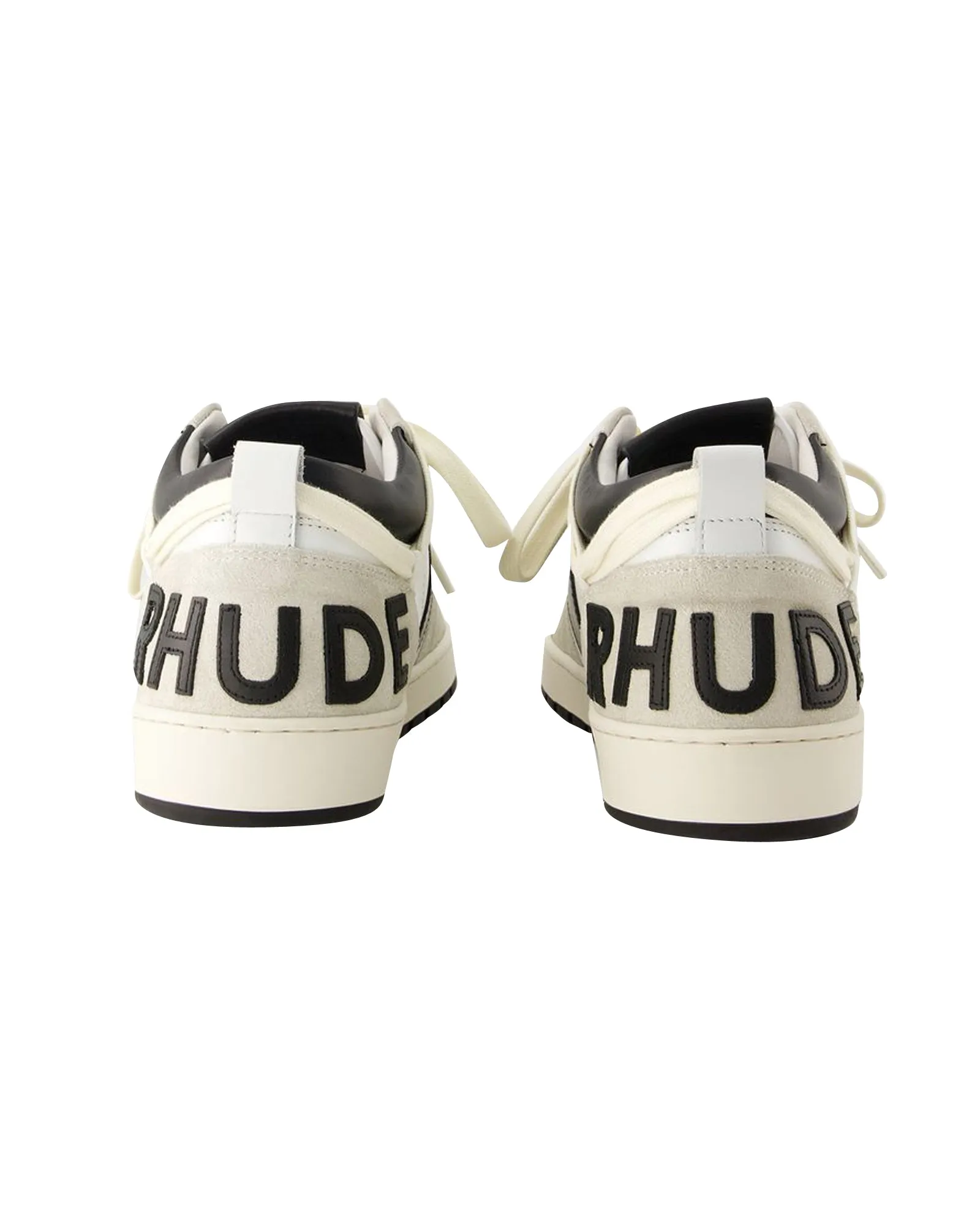 Rhecess Low Sneakers - Rhude - Leather - White/Black