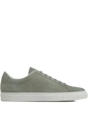 Sage Green Suede Sneakers