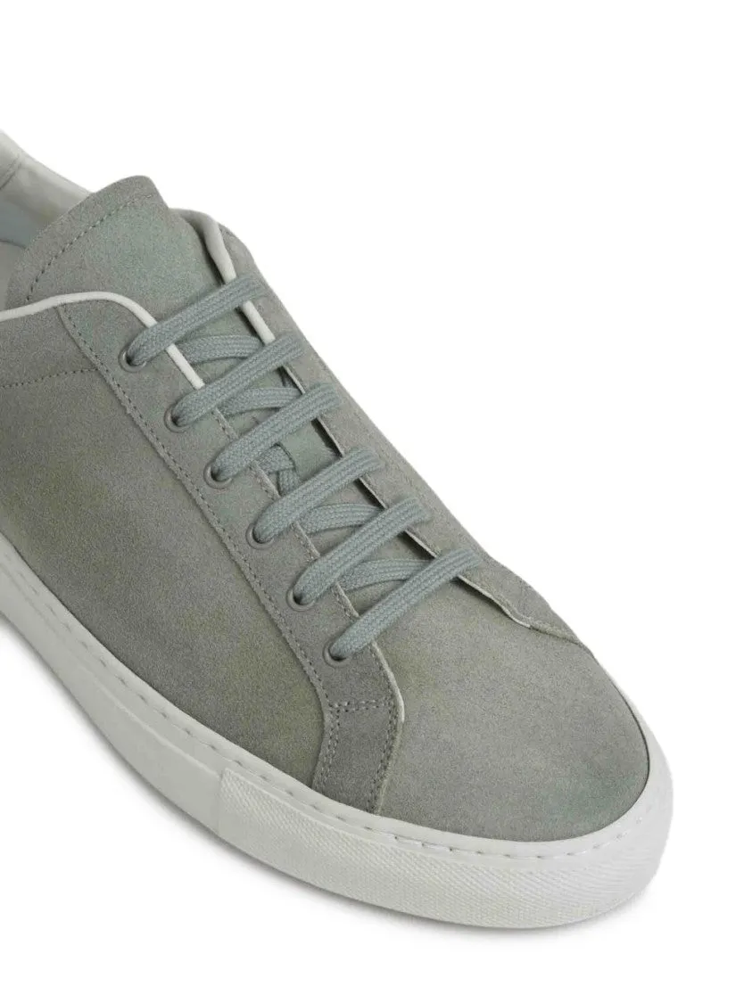 Sage Green Suede Sneakers