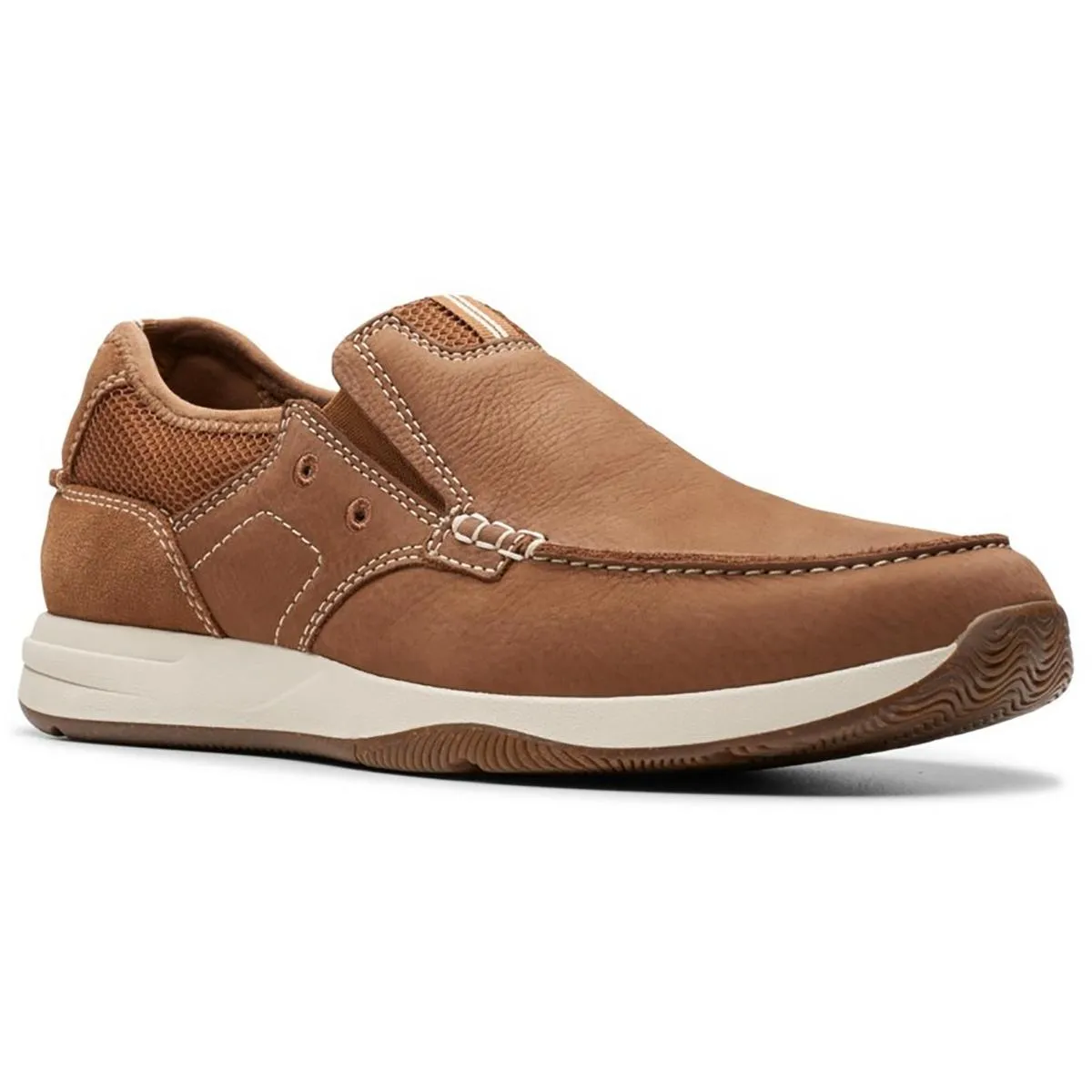 Sailview Step Mens Nubuck Slip Resistant Casual And Fashion Sneakers