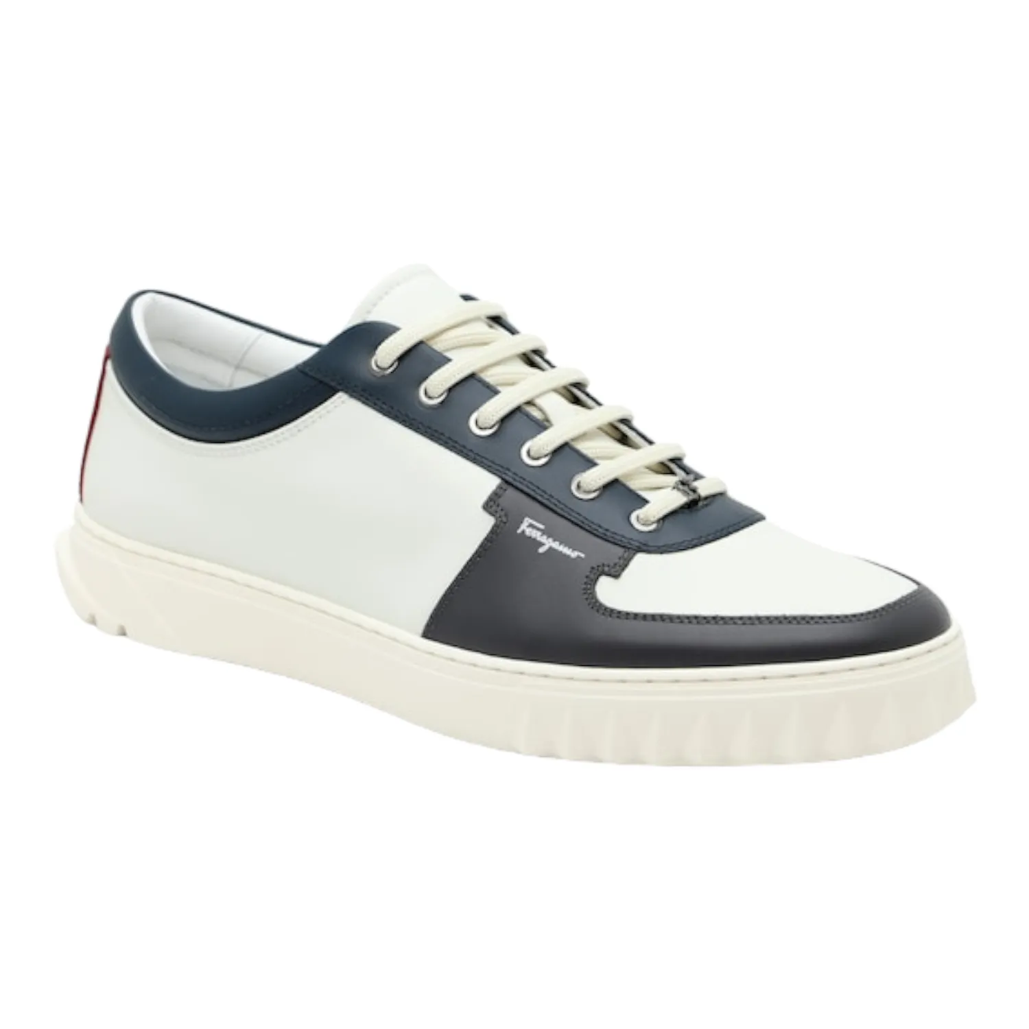 SALVATORE FERRAGAMO Scuby Men's 727804 White Sneaker