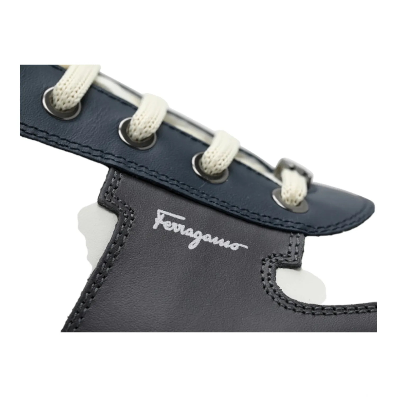 SALVATORE FERRAGAMO Scuby Men's 727804 White Sneaker