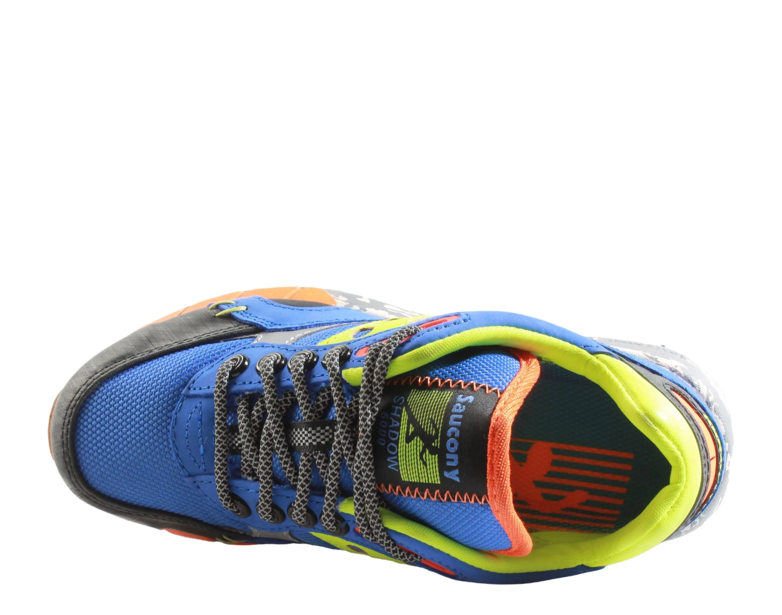 Saucony Originals Shadow 6000 Trail CPK Blue/Lime Men's Running Shoes S70643-1