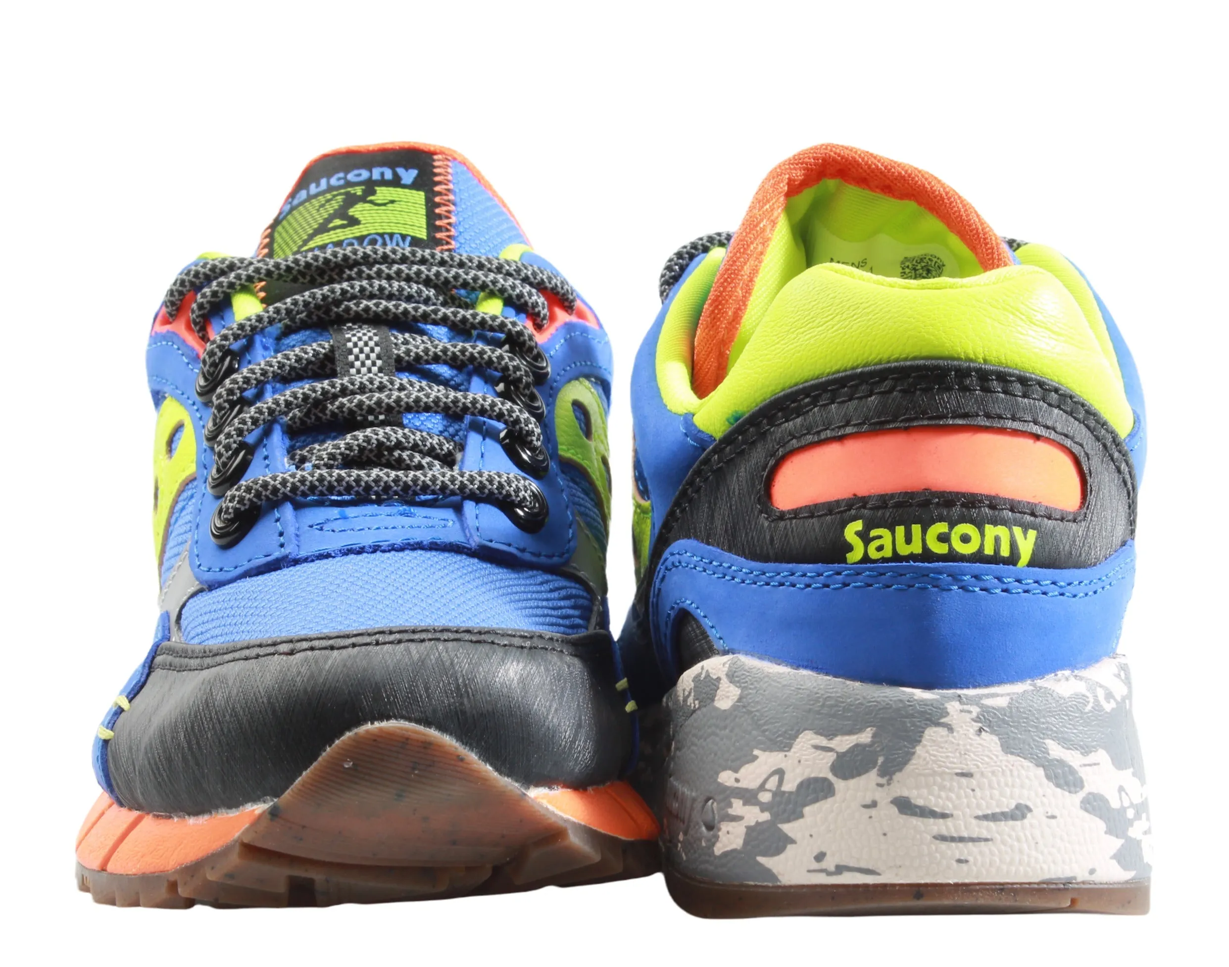 Saucony Originals Shadow 6000 Trail CPK Blue/Lime Men's Running Shoes S70643-1