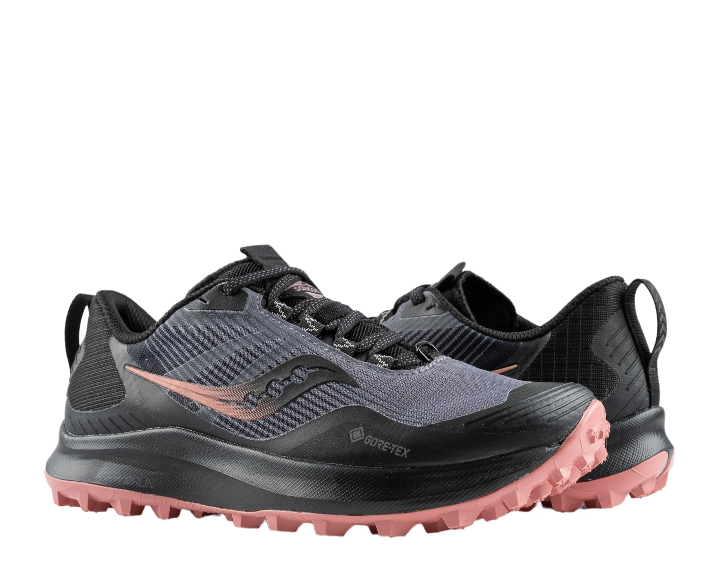 Saucony Peregrine 12 GTX Alloy/Quartz Women's GORE-TEX Trail Shoes S10740-20