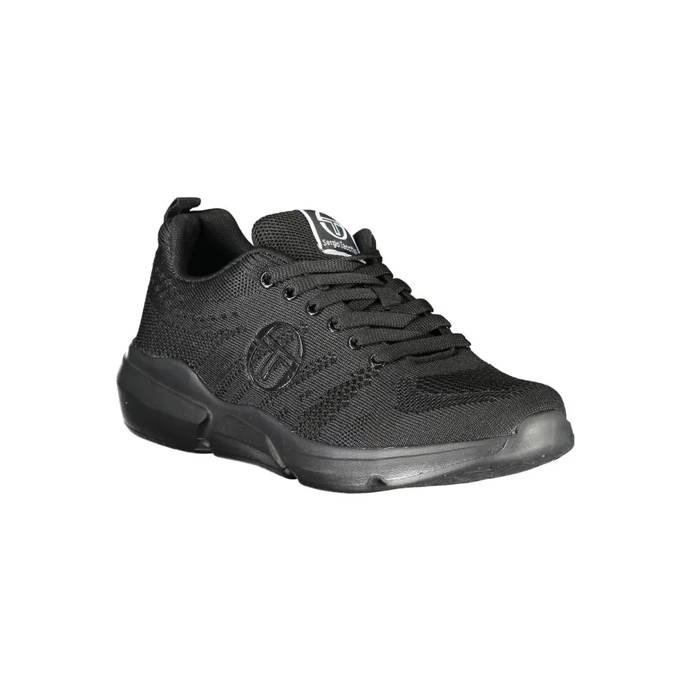 Sergio Tacchini Sleek  Lace-up Sneakers with Contrast Men's Detailing