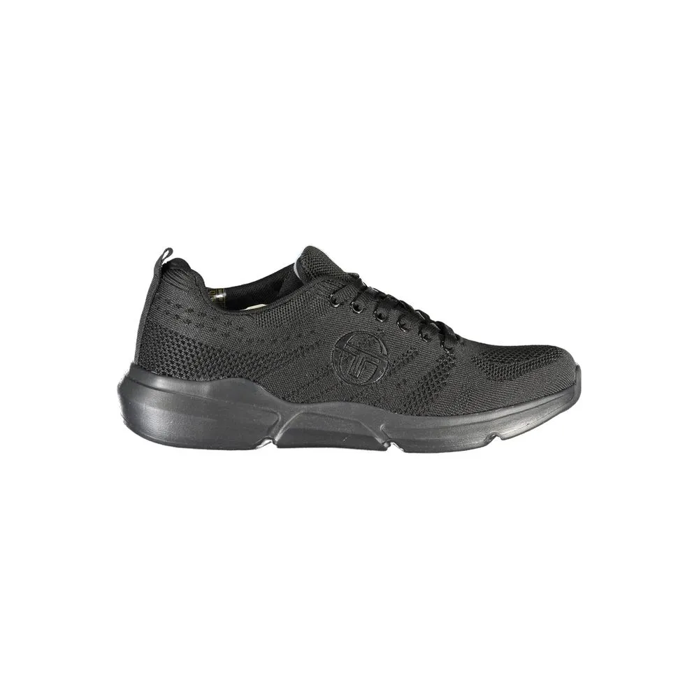Sergio Tacchini Sleek  Lace-up Sneakers with Contrast Men's Detailing