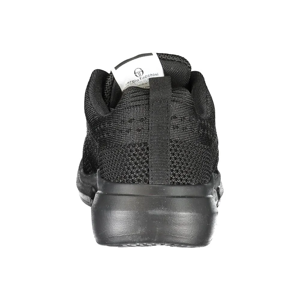 Sergio Tacchini Sleek  Lace-up Sneakers with Contrast Men's Detailing