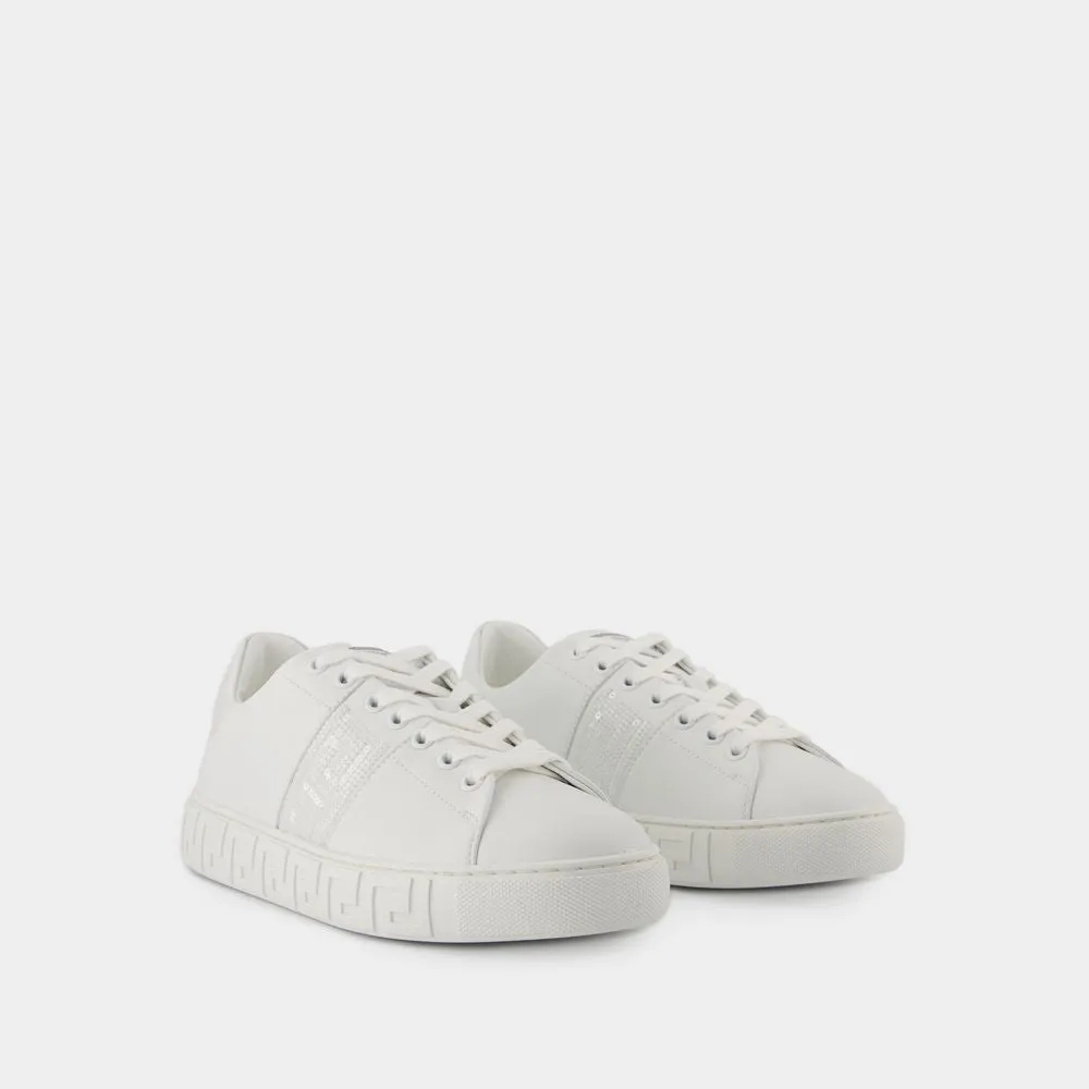 Sneakers - Cotton - White