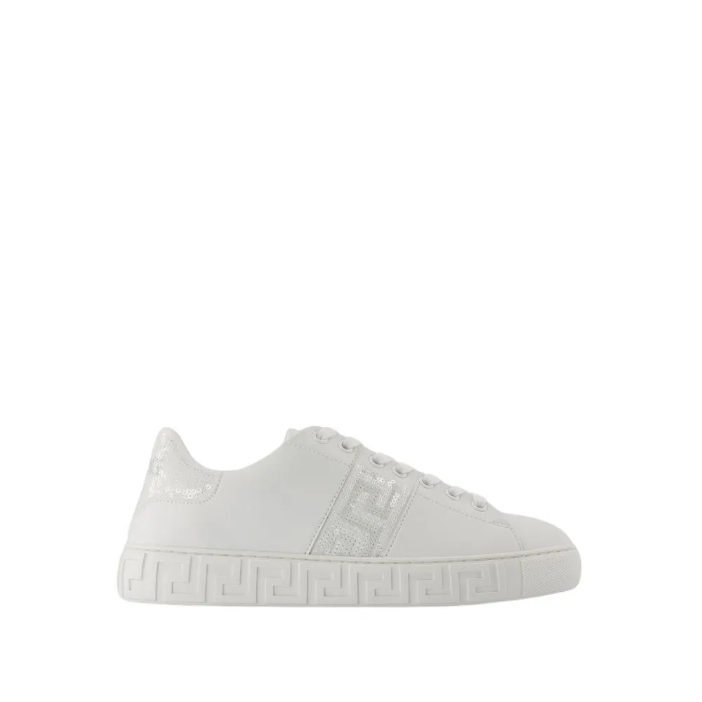 Sneakers - Cotton - White