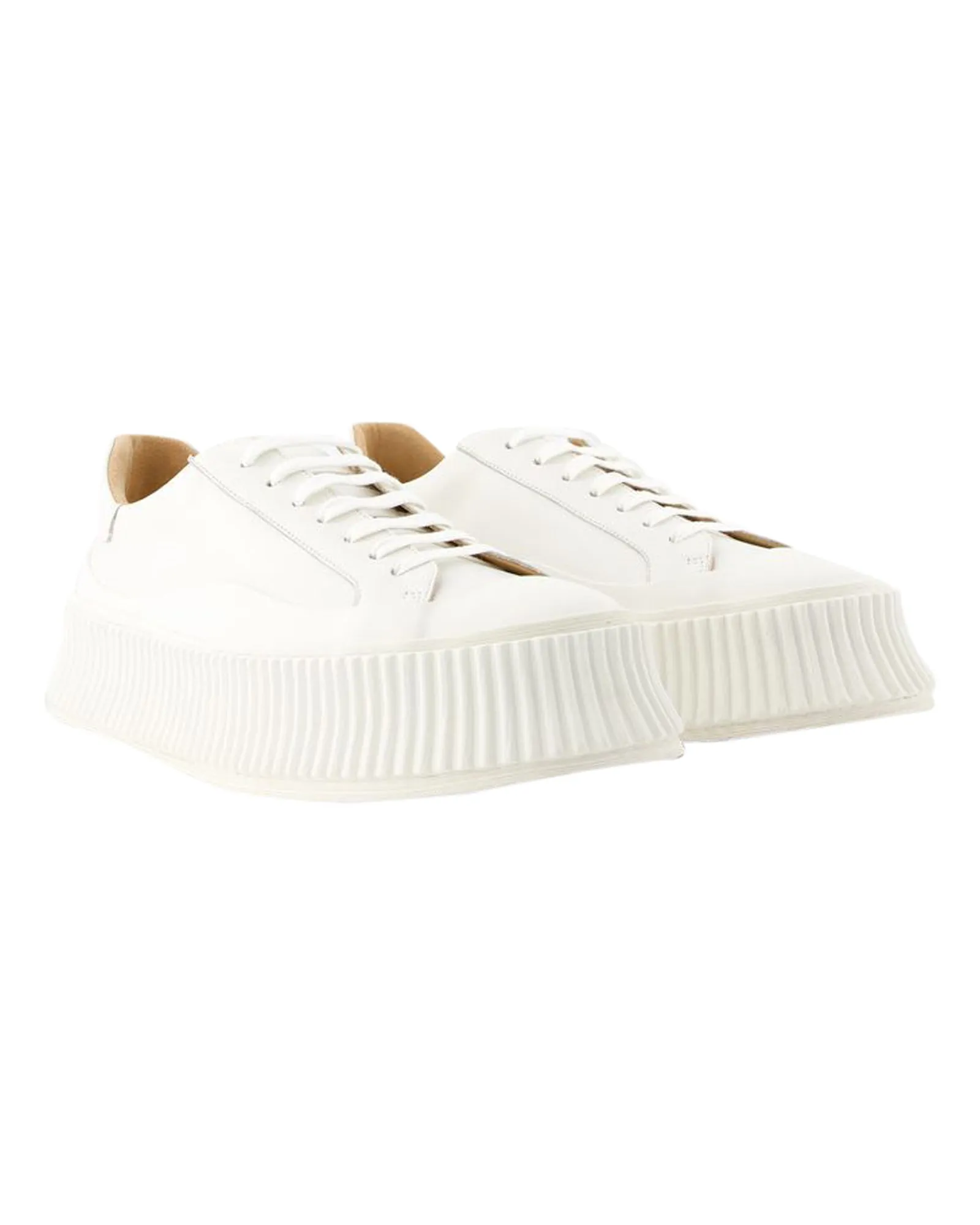 Sneakers - Jil Sander - Leather - Beige