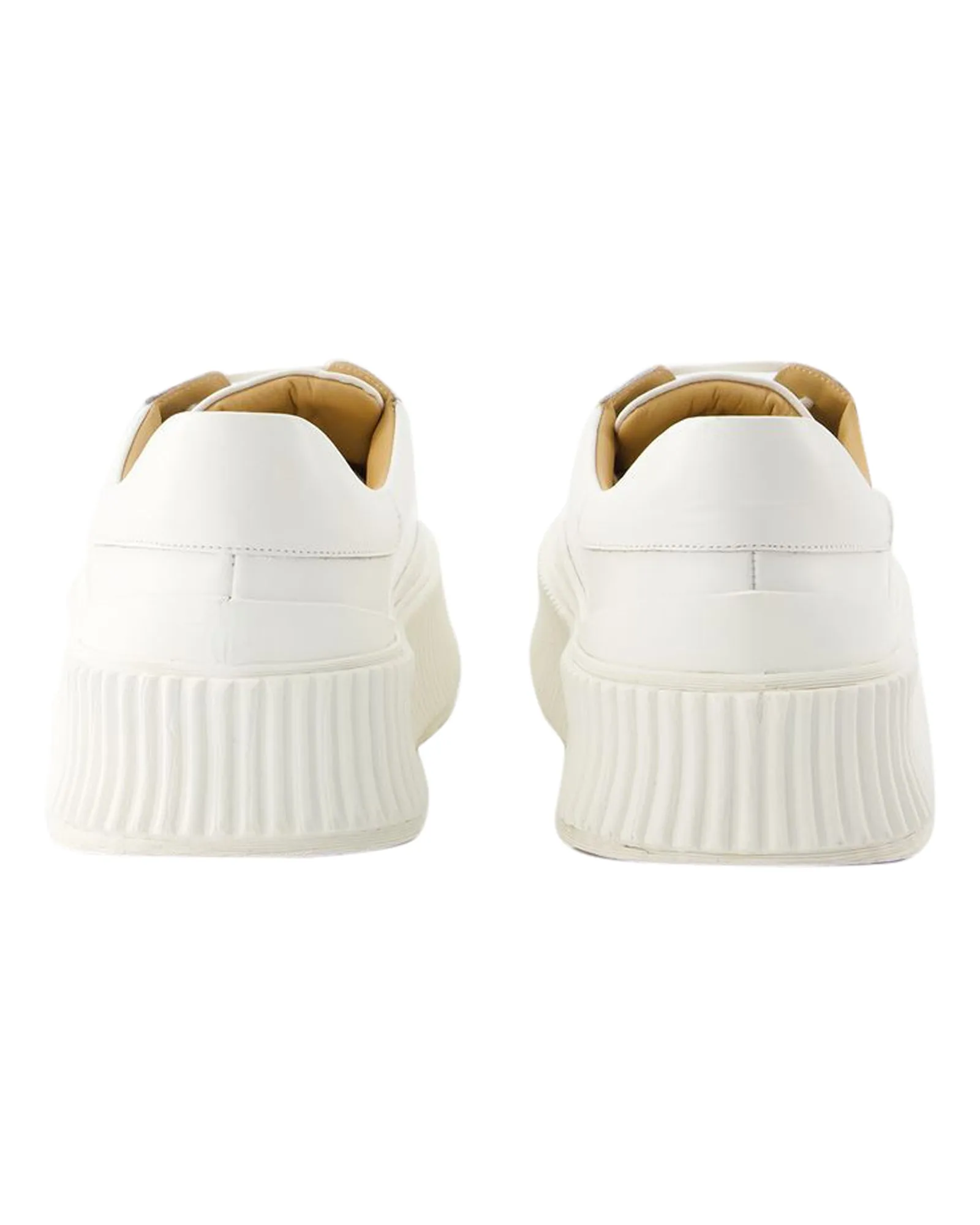 Sneakers - Jil Sander - Leather - Beige