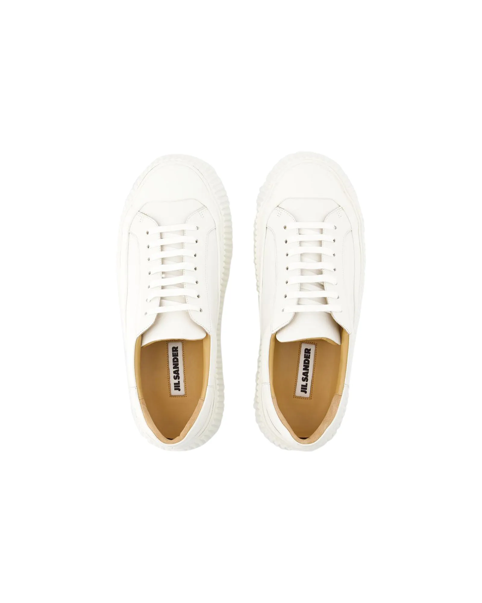 Sneakers - Jil Sander - Leather - Beige