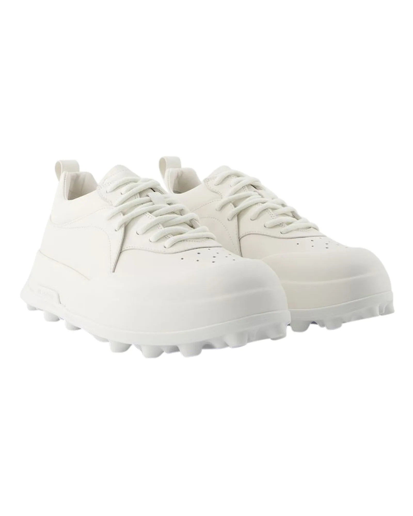 Sneakers - Jil Sander - Leather - Porcelain White