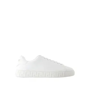 Sneakers - Leather - White