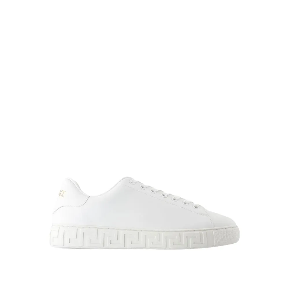 Sneakers - Leather - White