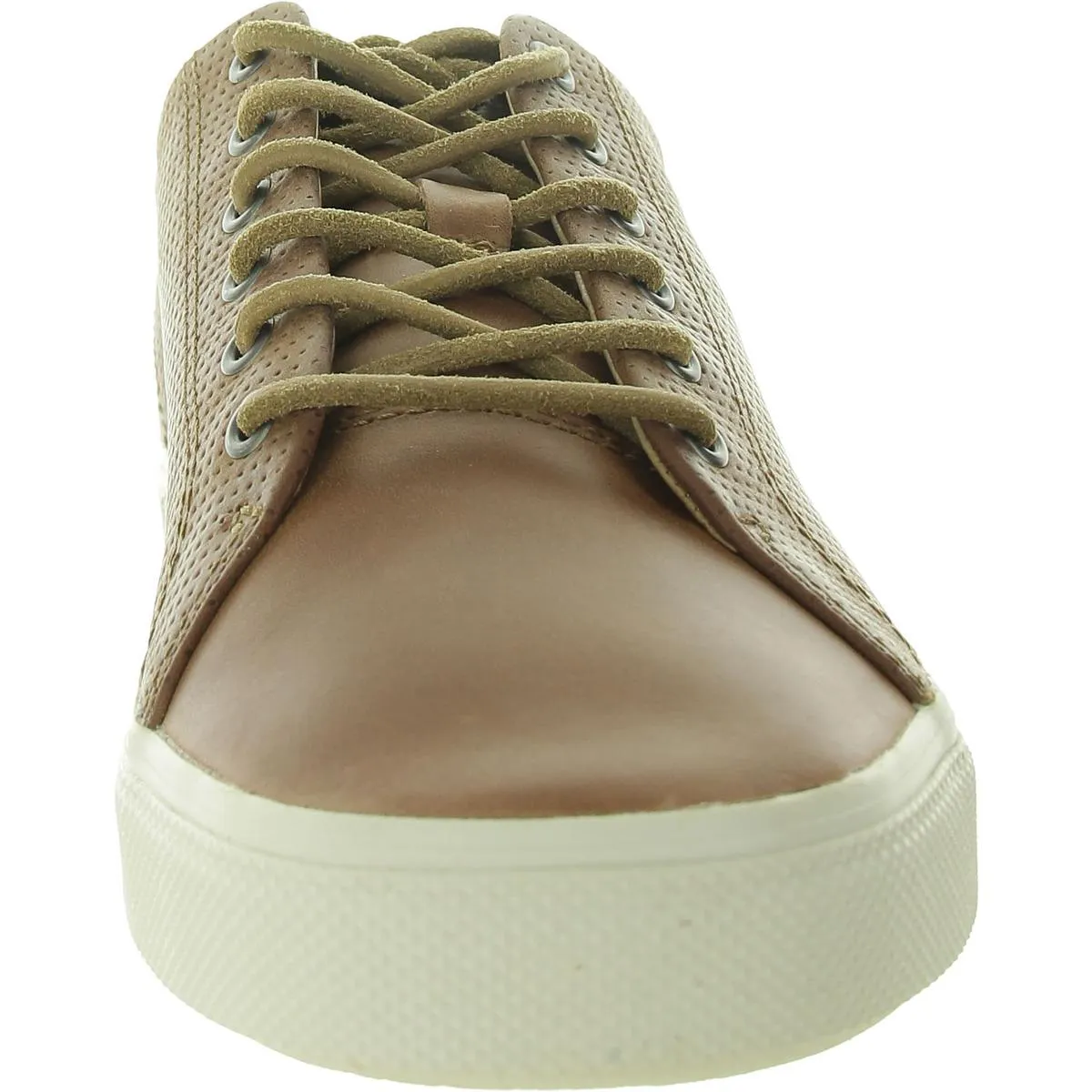 Striper Plush Wave Mens Lace-Up Leather Casual And Fashion Sneakers