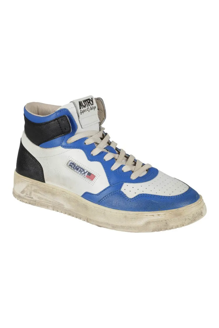 Sup Vint Mid High-Top Sneakers