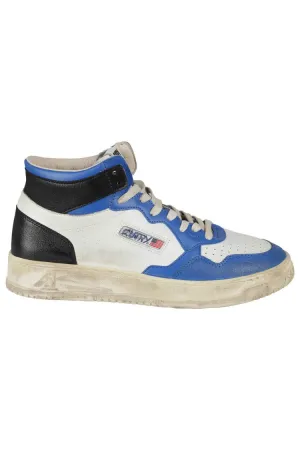 Sup Vint Mid High-Top Sneakers