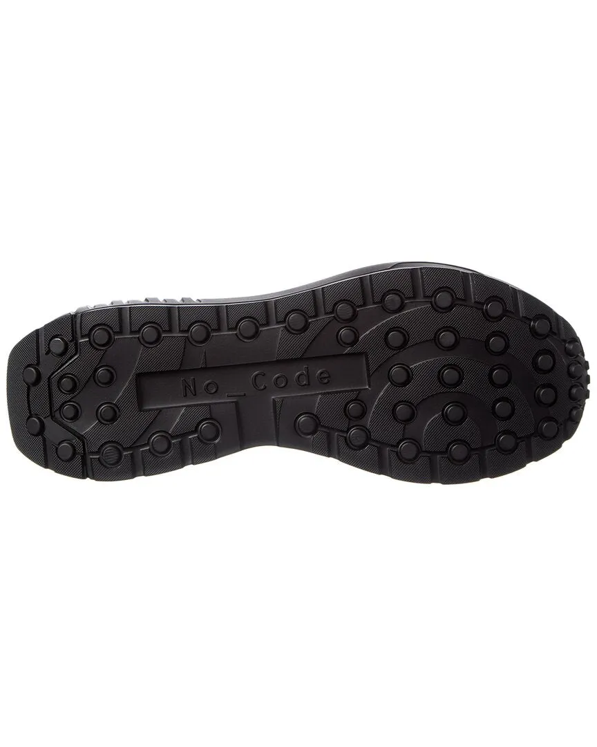 TODs Allacciata Rete Running No_Code Mesh & Leather Sneaker