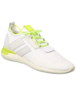 TODs Knit & Leather Sneaker