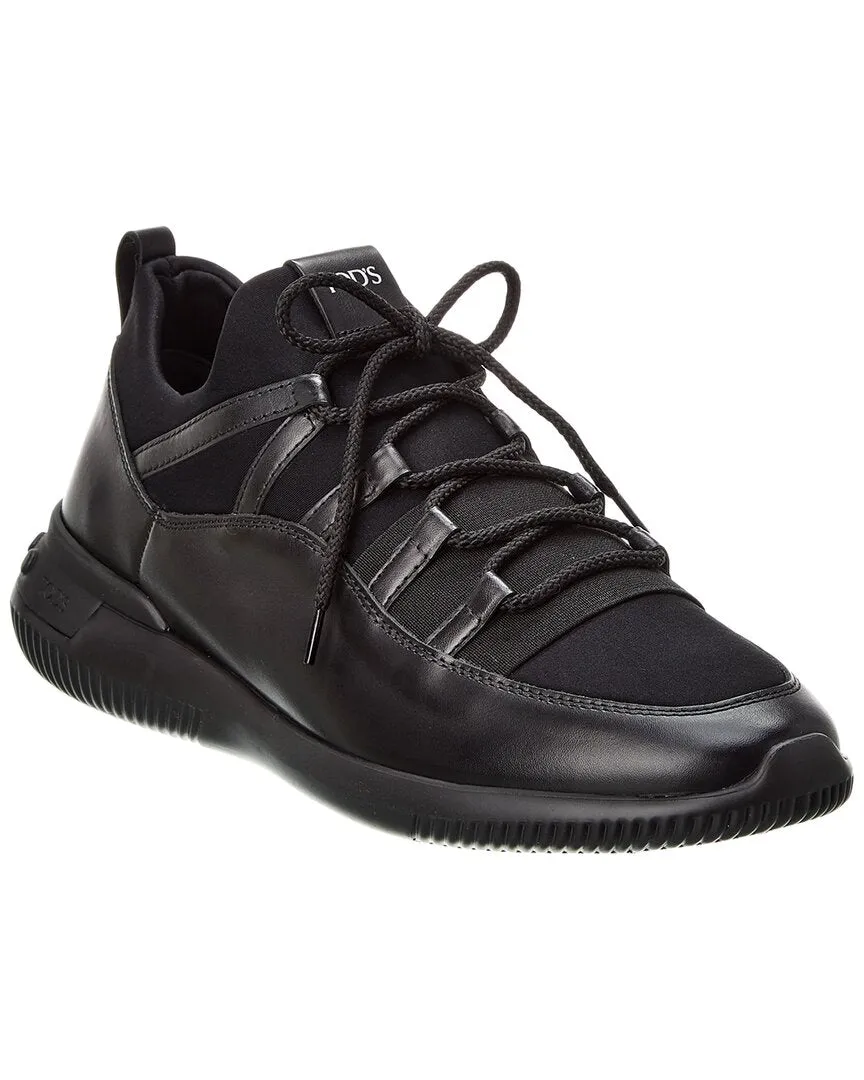 TODs Nuovo Neoprene & Leather Sneaker
