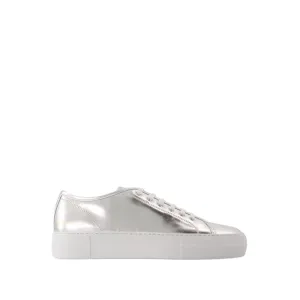 Tournament Super Shiny Sneakers - Leather - Silver
