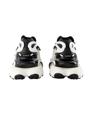 Unicorn Sneakers - Balmain - Leather - Black/ White