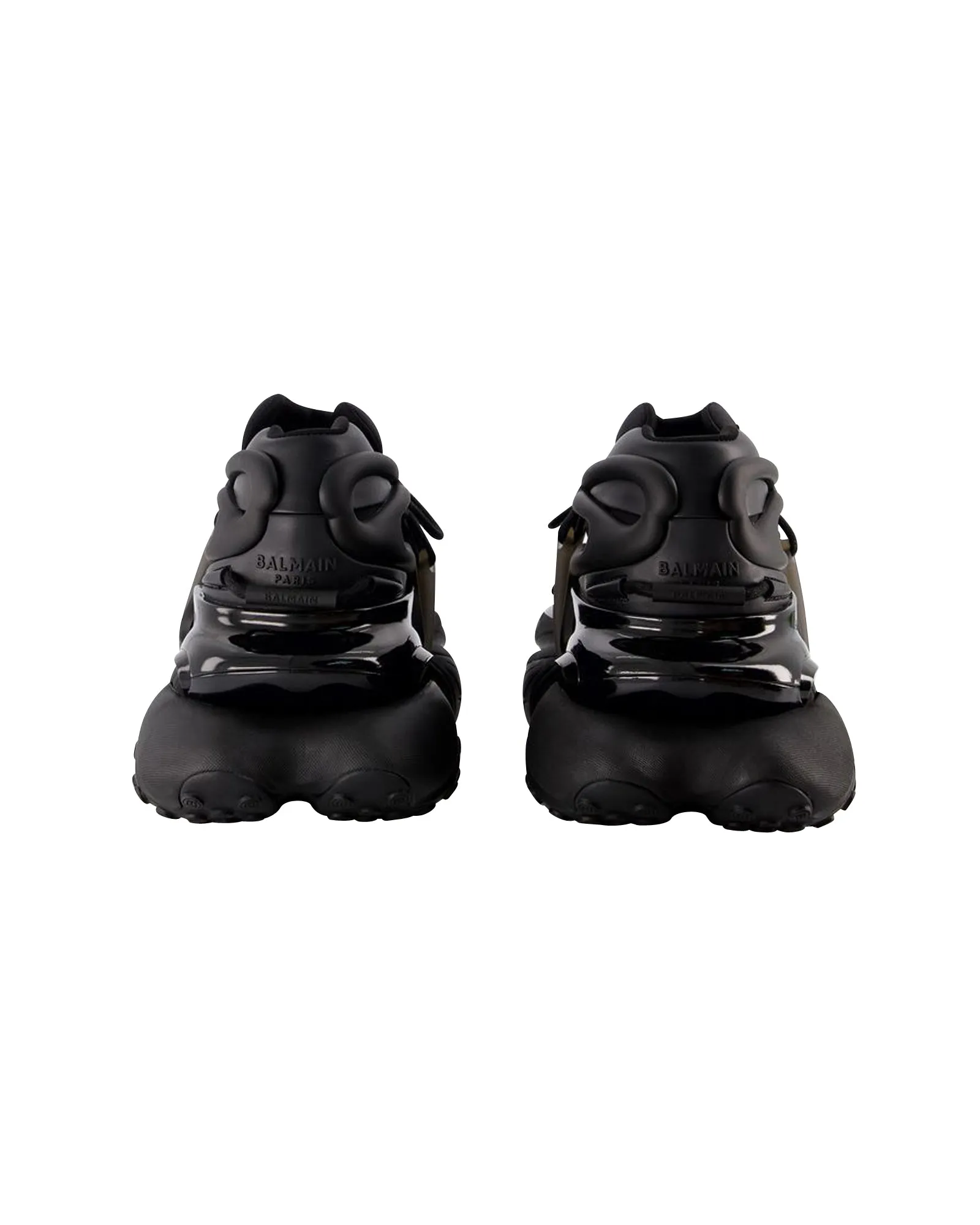 Unicorn Sneakers - Balmain - Leather - Black