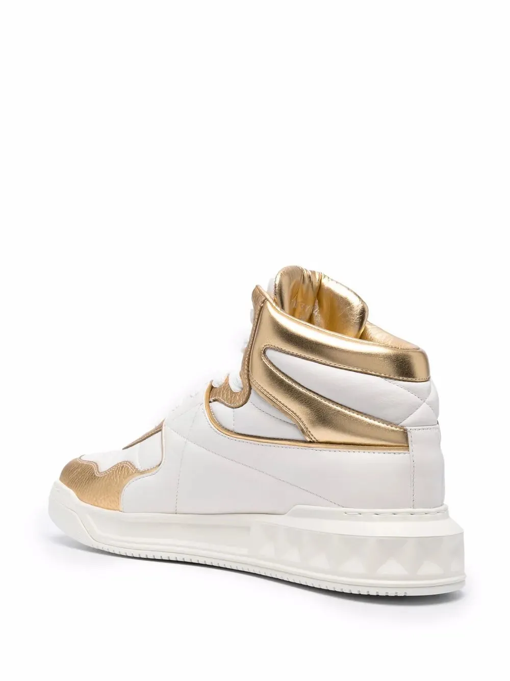 Valentino Roman Stud High-Top Sneakers