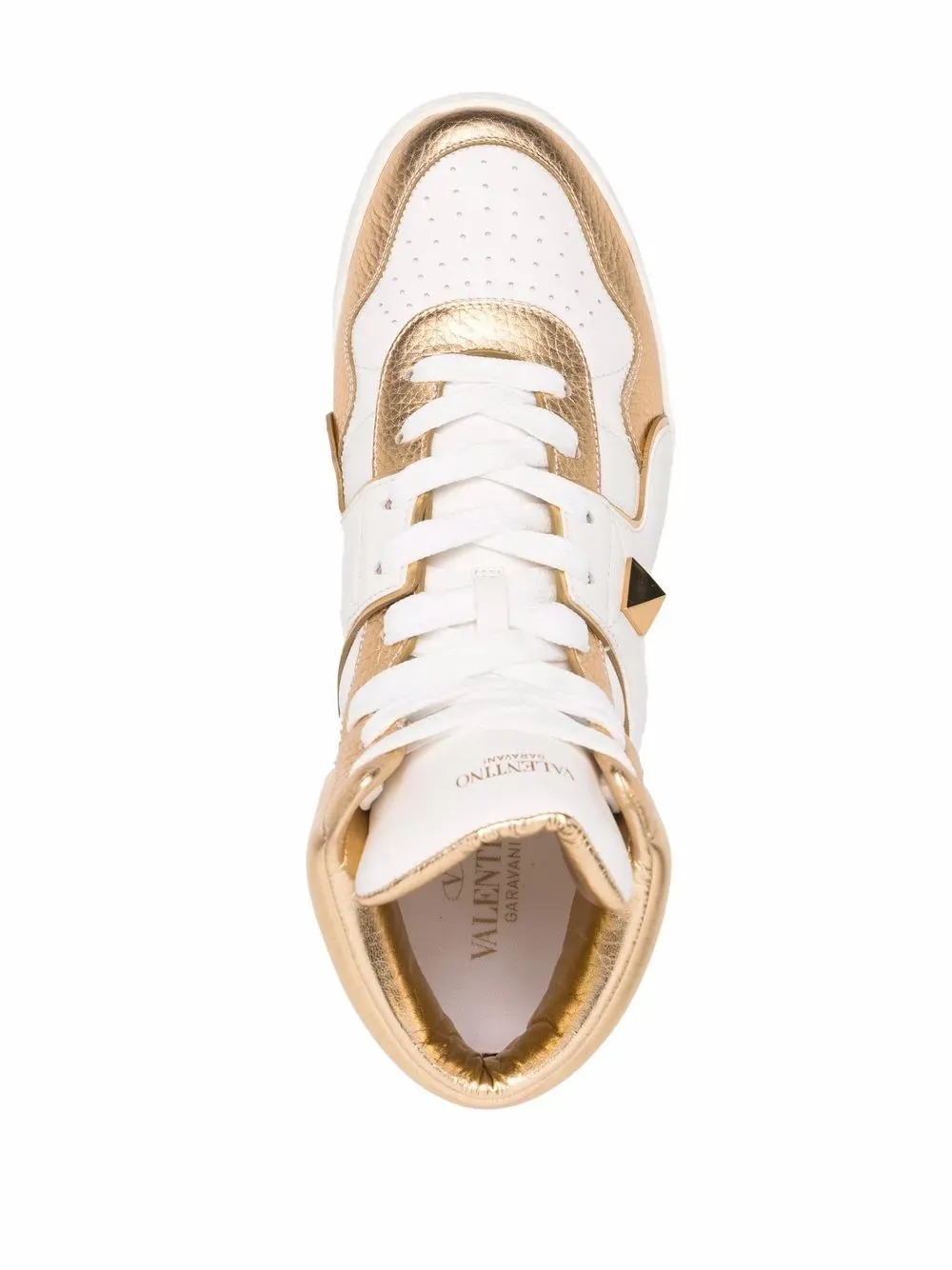 Valentino Roman Stud High-Top Sneakers