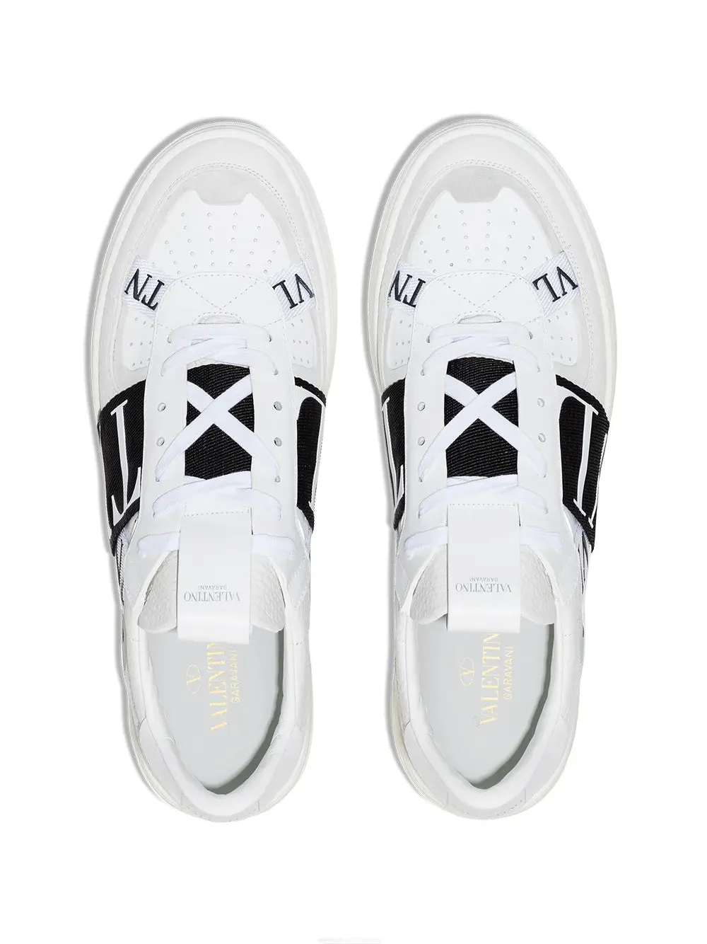 Valentino Vl7N Low-Top Leather Sneakers