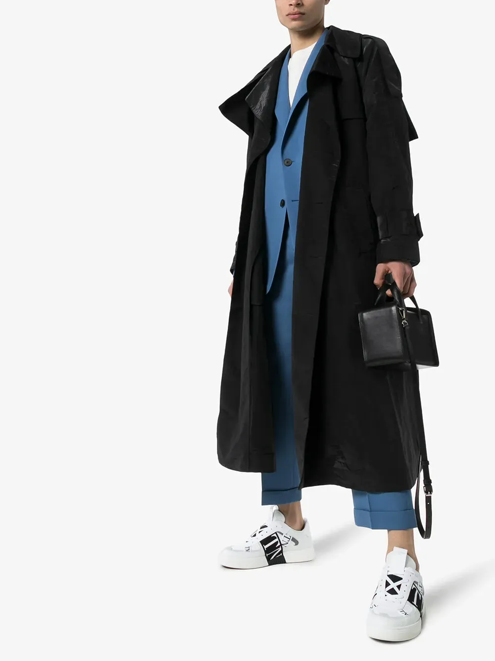 Valentino Vl7N Low-Top Leather Sneakers