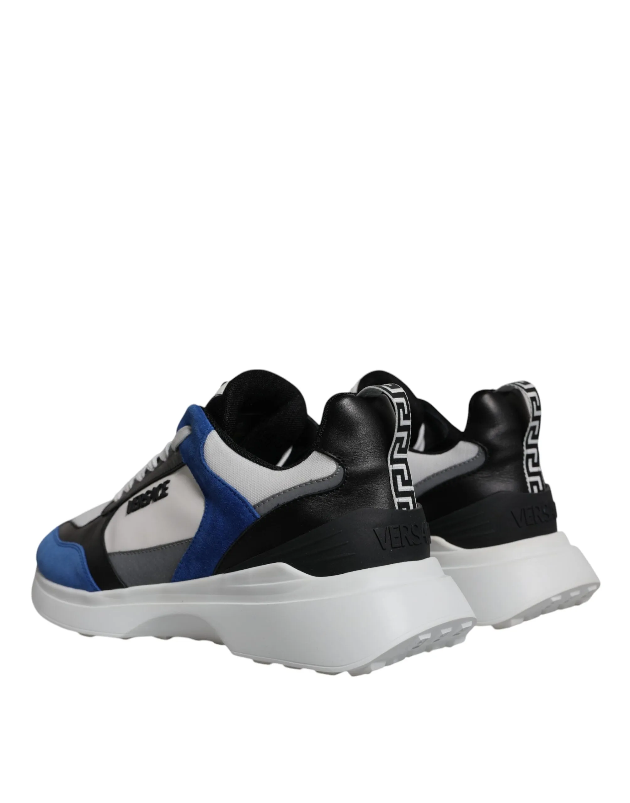 Versace multi Canvas Quad Fabric Medusa Low Top Sneakers Men's Shoes