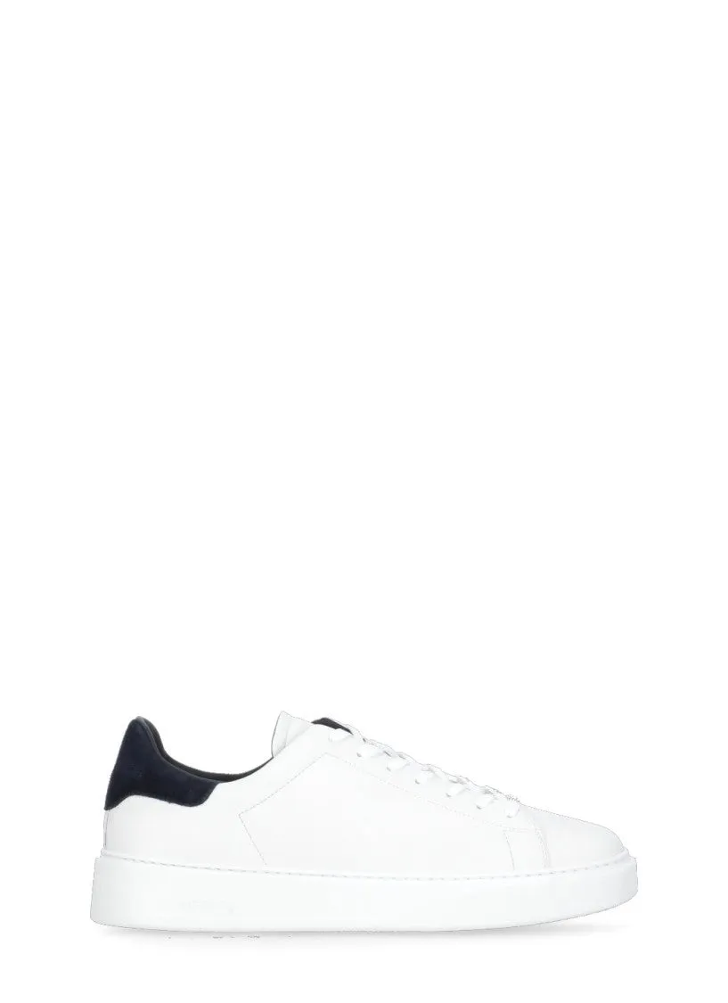 White Classic Court Sneakers