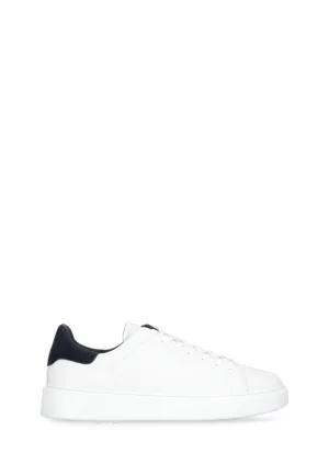 White Classic Court Sneakers