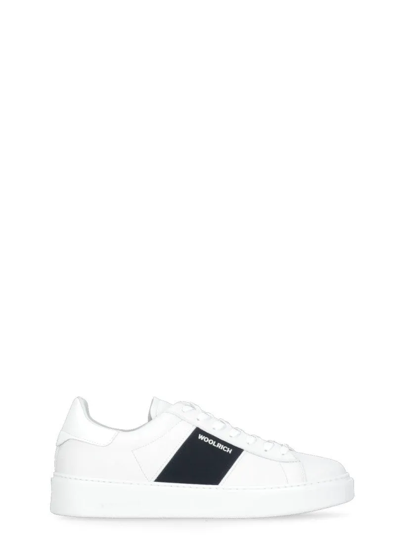 White Classic Court Sneakers
