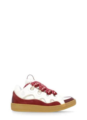 White Curb Sneakers
