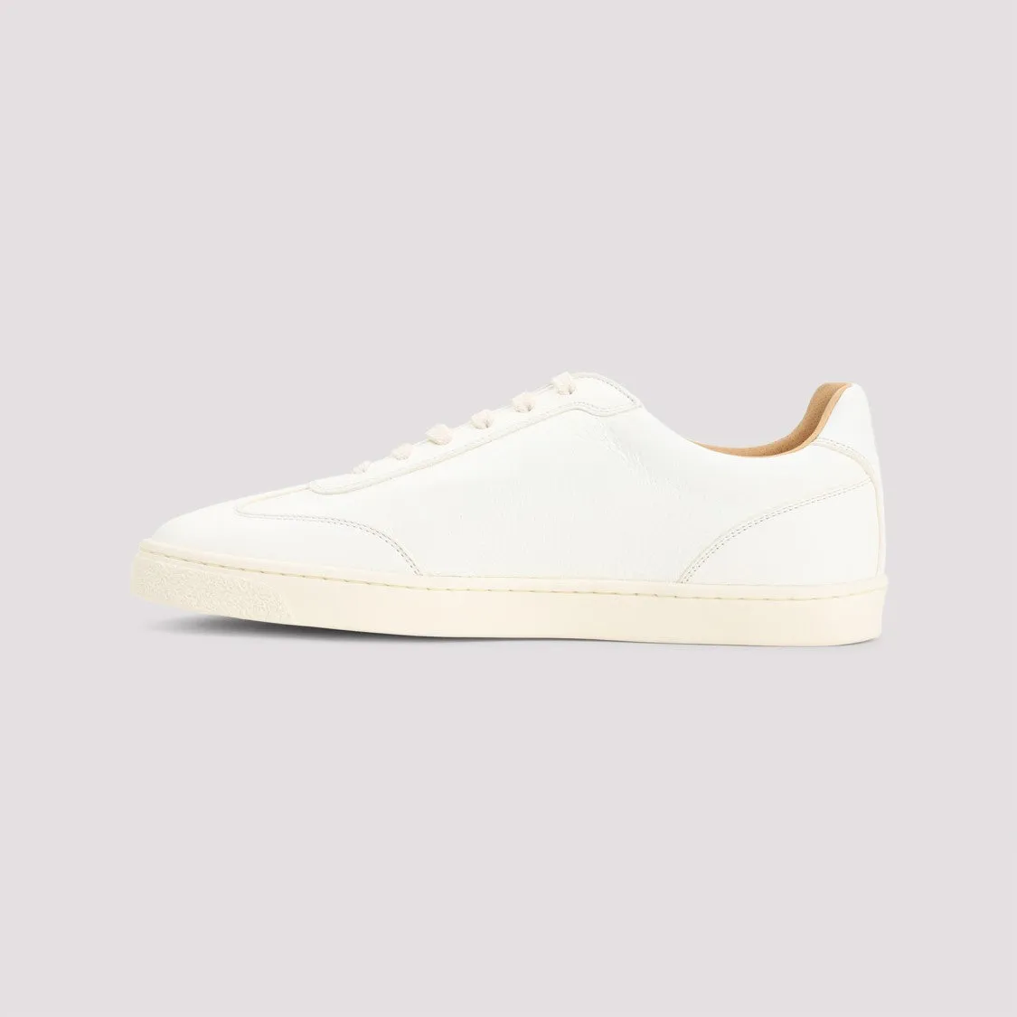 White Leather Sneakers