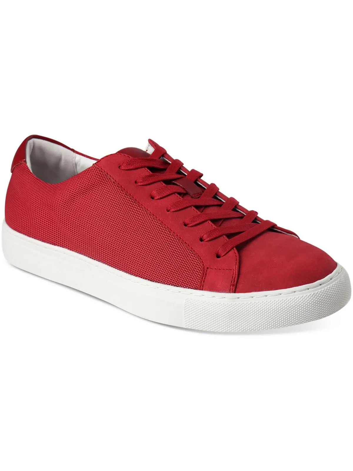Womens Faux Leather Lifestyle Casual And Fashion Sneakers
